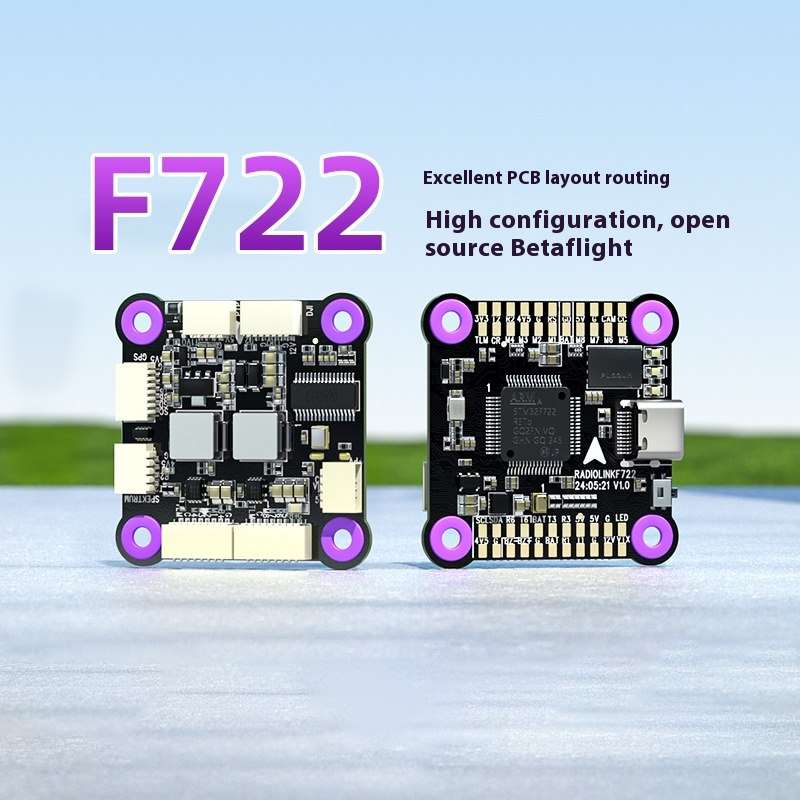 Radiolink-F722-F7-2-8-Achsen-Multirotor-Flugsteuerung-mit-6-poligem-DJI-Anschluss-fuumlr-FPV-Renn-Dr-2020937-1